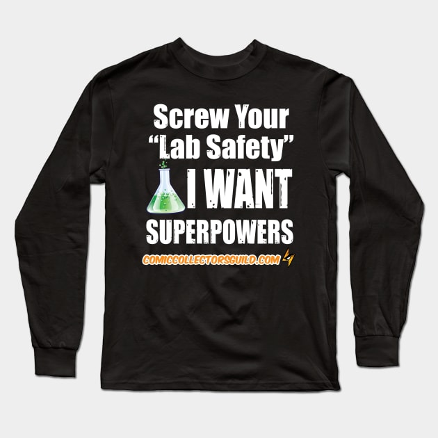 CCG Superpowers Long Sleeve T-Shirt by Comic Collectors Guild 